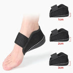 Height Increasing Heel Cushion Insole with Quick locking Straps