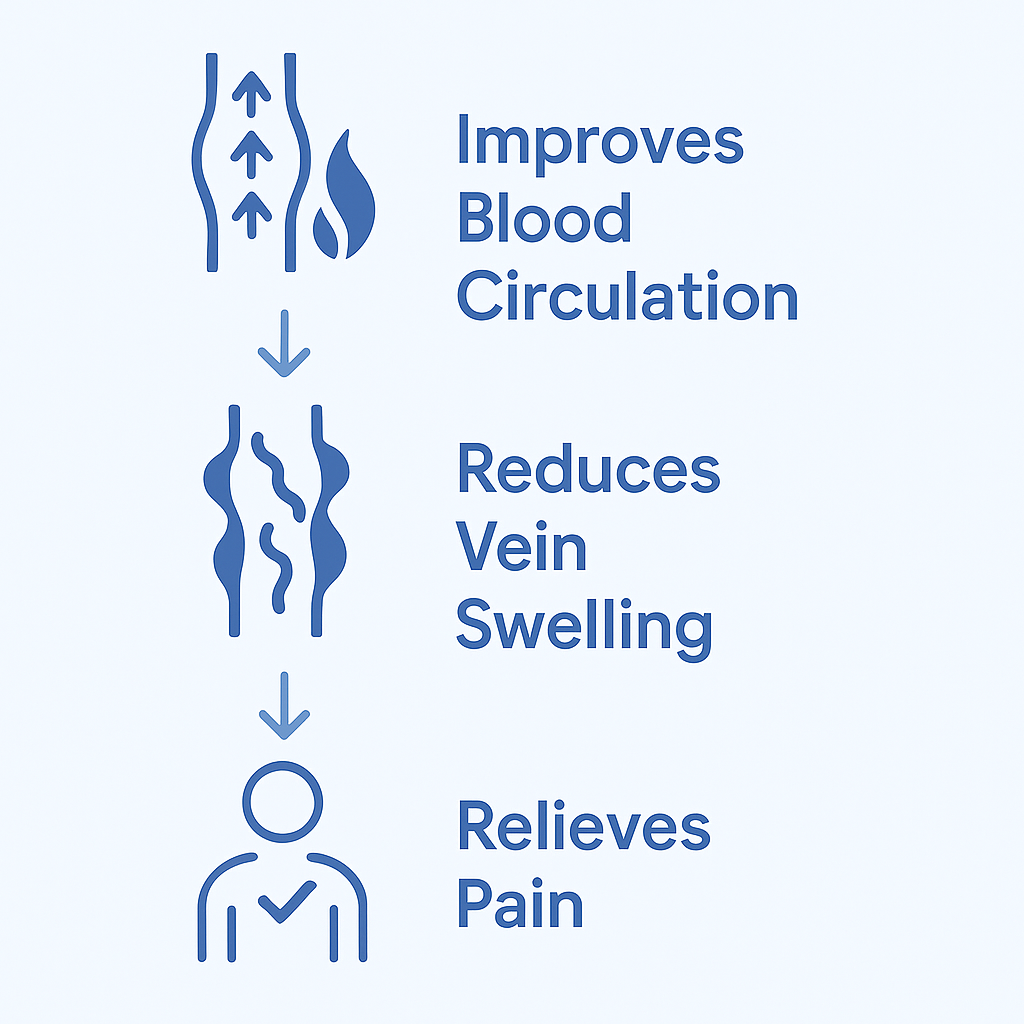 Turmeric Varicose Vein Relief Spray (50ml) - Relief from Varicose Veins – Naturally |Buy 1 Get 1 FREE | Limited Stock Available