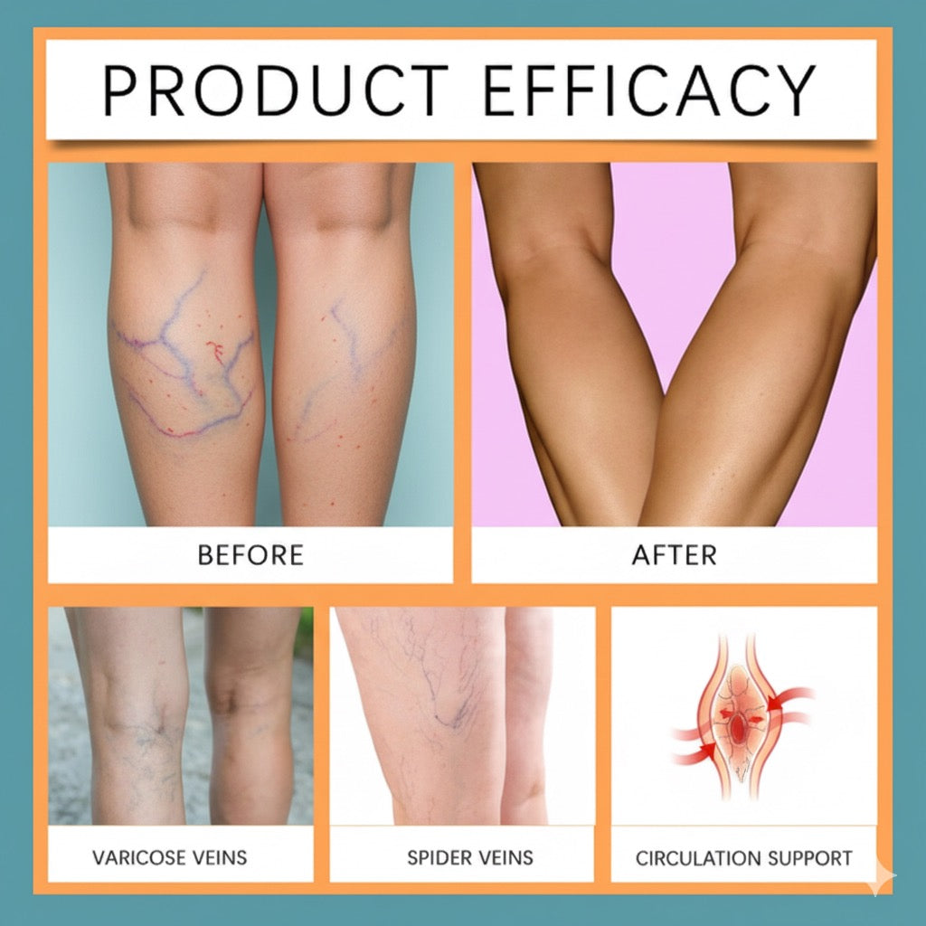 Turmeric Varicose Vein Relief Spray (50ml) - Relief from Varicose Veins – Naturally |Buy 1 Get 1 FREE | Limited Stock Available